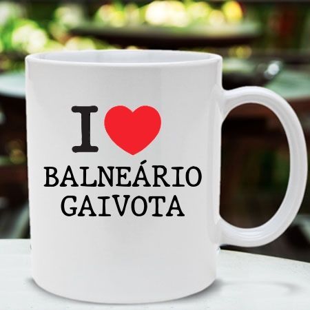 Caneca Balneario gaivota