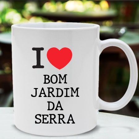 Caneca Bom jardim da serra