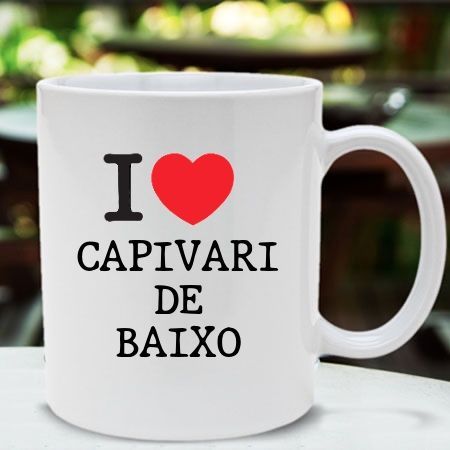 Caneca Capivari de baixo