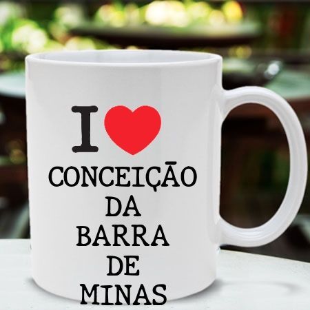 Caneca Conceicao da barra de minas