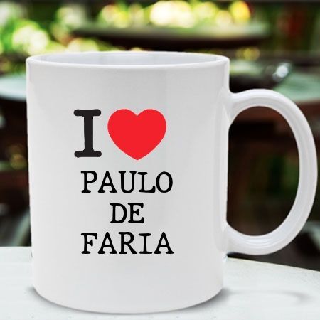 Caneca Paulo de faria