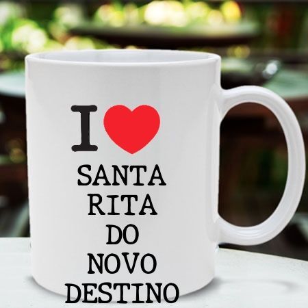 Caneca Santa rita do novo destino