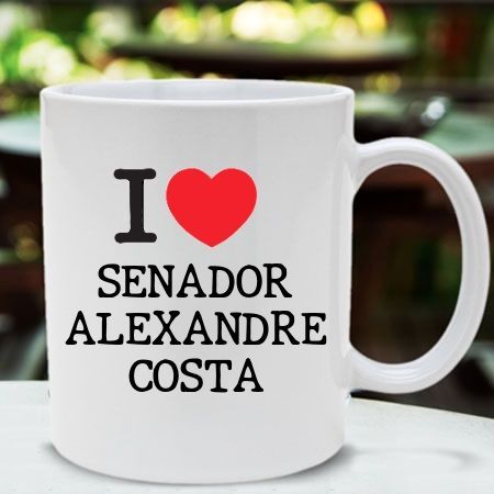 Caneca Senador alexandre costa